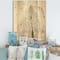 Designart - Vintage White Orchid I - Traditional Print on Natural Pine Wood